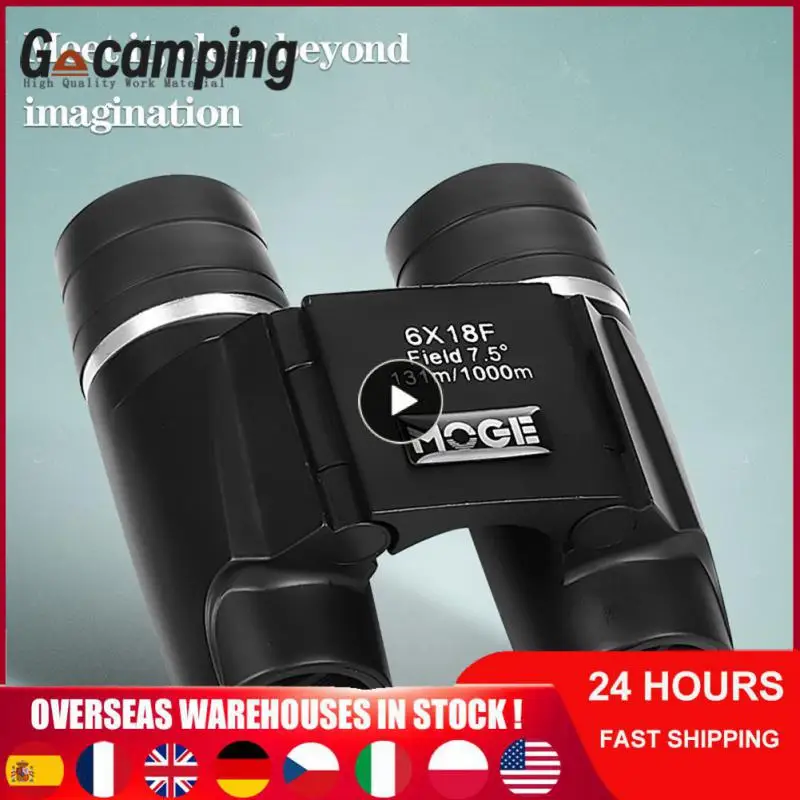 

Multi-layer Coated Lenses High-definition Outdoor Travel Binoculars 6x18f Telescope Pocket Binoculars Powerful Mini Binocular