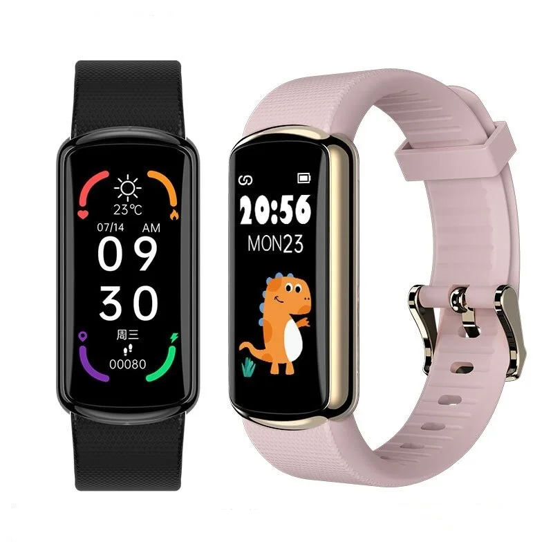

D4 Smart Men Blood Pressure Waterproof Smartwatch Women Kids Heart Rate Monitor Fitness Tracker Watch Sport For Android