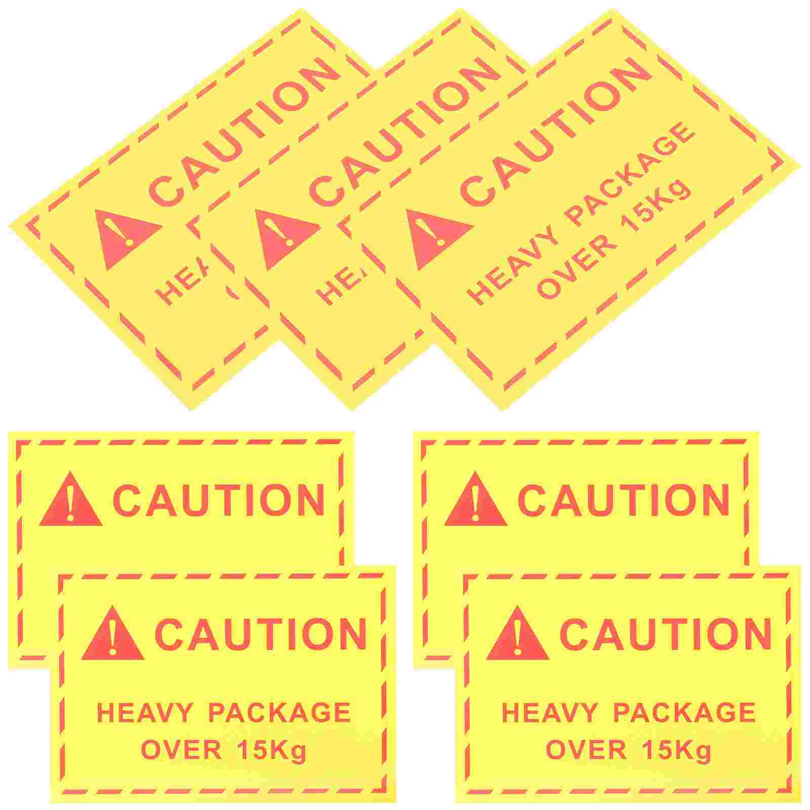 

Japanese Stickers Overweight Warning Stickers Self-adhesive Shipping Labels Safety Operation Warnings Heavy Objects