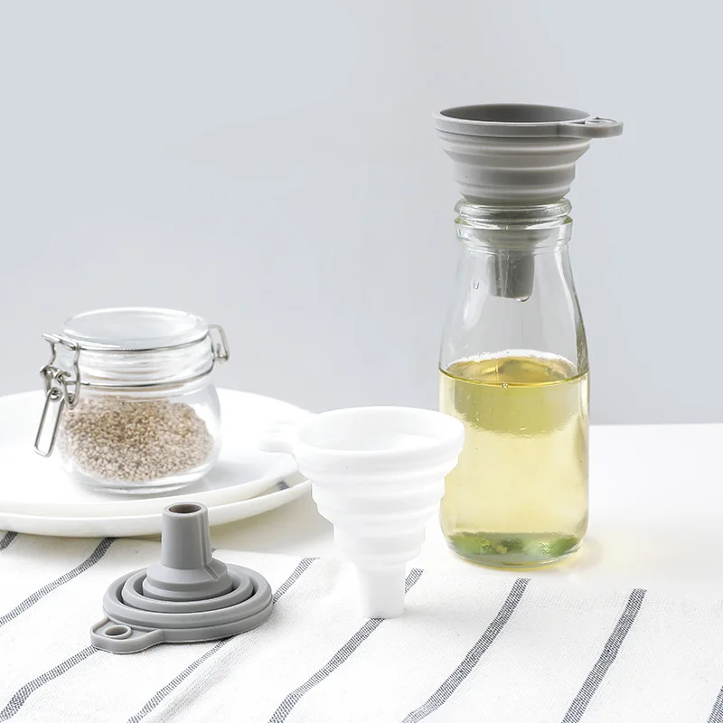 

Складная силиконовая воронка, кухонная воронка, большой диаметр, 50 шт.