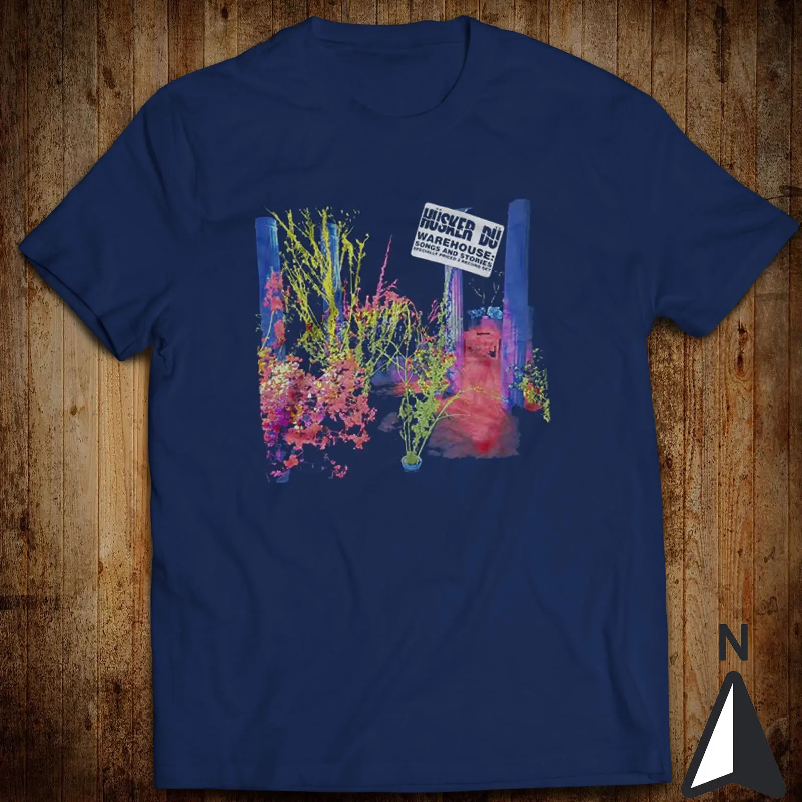 Винтажный альбом в стиле ретро со склада футболок: песни и рассказы Хаски ДУ ледяной лед