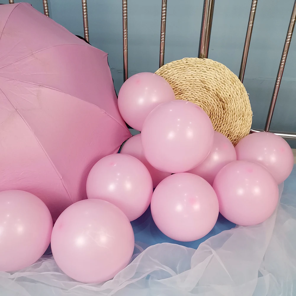 30 шт. 5 &quot10&quot 12 &quotпастельный латексный красочный воздушный шар Macaron розовый