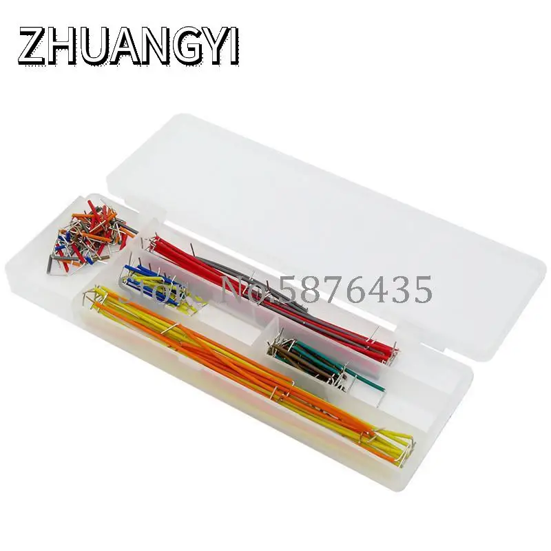 14 видов 10 полосок = 140 шт. U-образная макетная плата без пайки набор Джамперов для