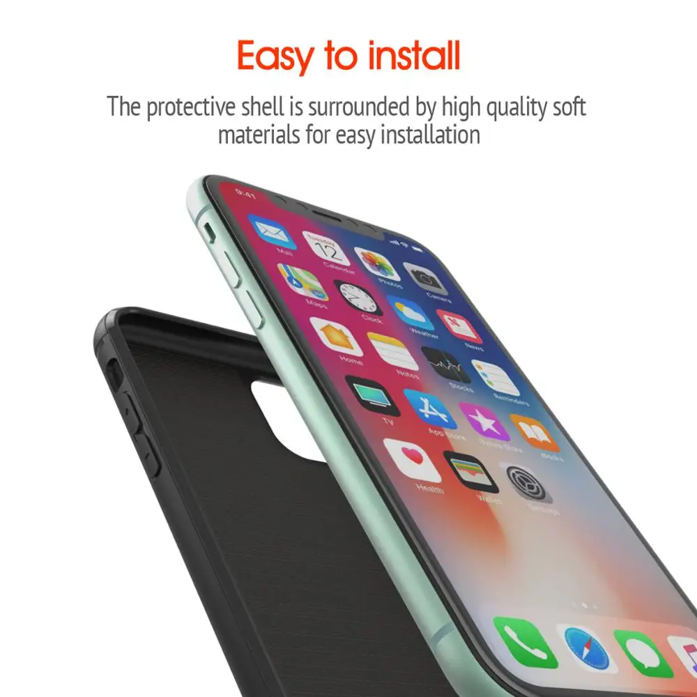 Bike Shockproof Case With Quick Mount Adapter Protect Case For iPhone 14 13 12 11 Pro XsMax Xr 8 Belt Clip Bicycle Phone Holder