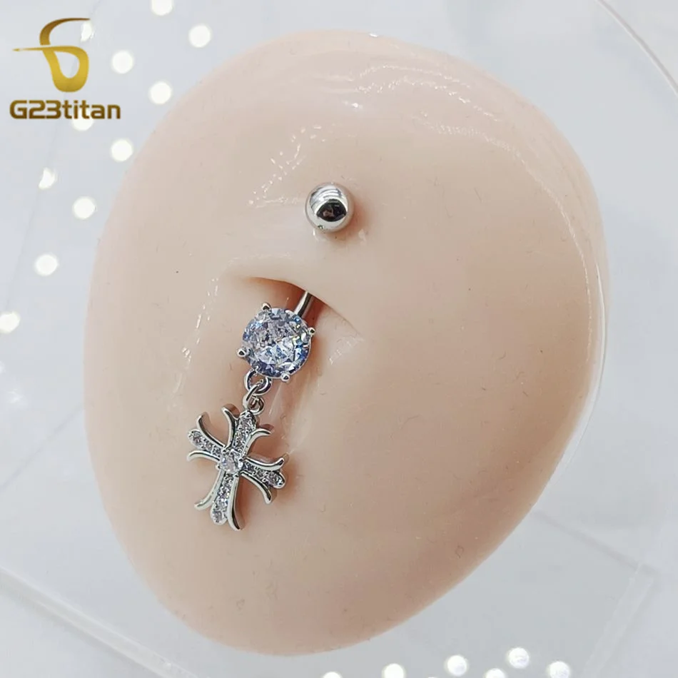 Кольцо для пирсинга из хирургического титана 14 г