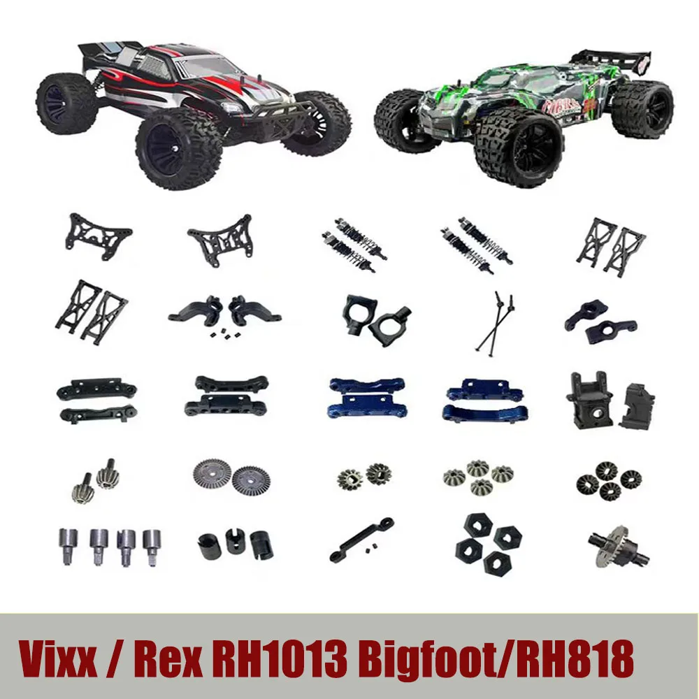 Фото RH1013 Big Foot / RH818 Модель автомобиля с дистанционным управлением Запчасти 10001 10112 10116 Vixx / Rex №1