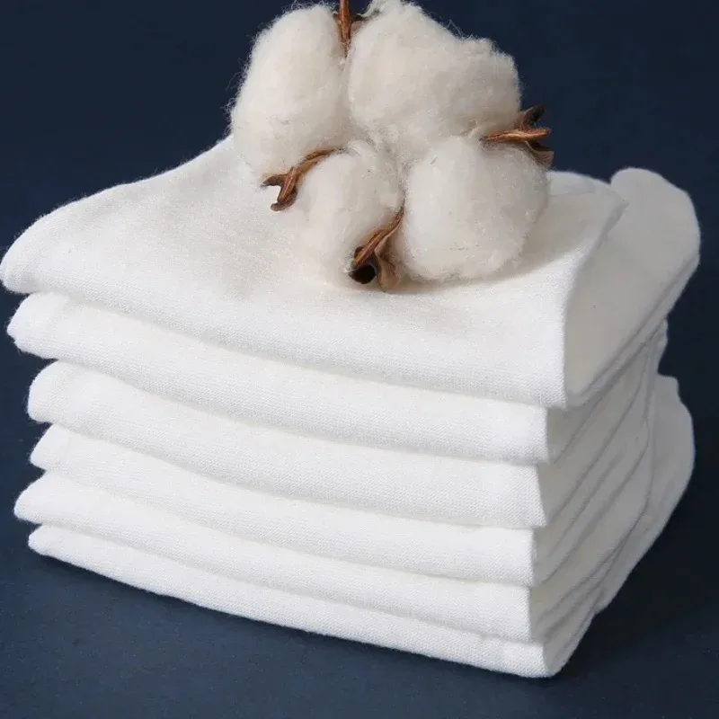 50/1 пар этикетных белых хлопковых перчаток эластичные рабочие перчатки ювелирные