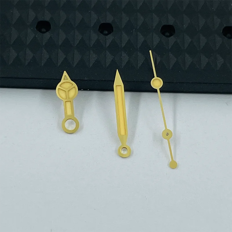 

Зеленые светящиеся стрелки золотого цвета NH35 NH36, наручные часы C3 для NH35, NH36, 4R, 6R, 7S, часового механизма NH35