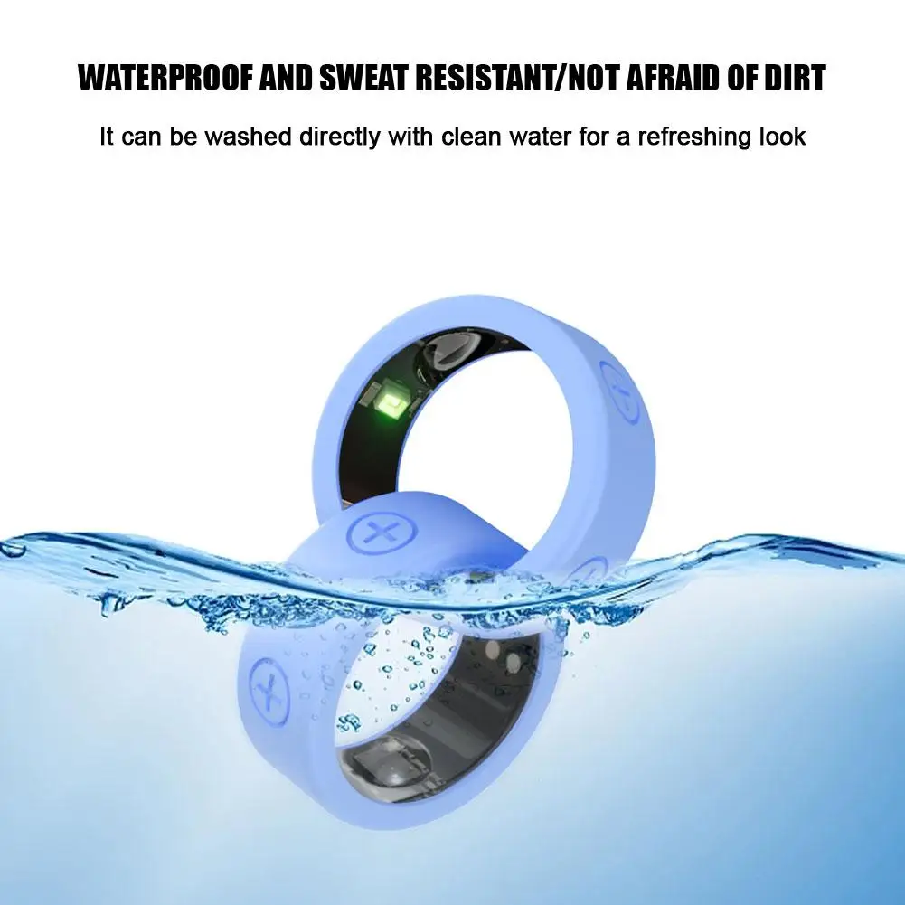 Силиконовый защитный чехол для Oura Gen 3 против царапин и столкновений безопасный