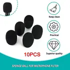 10 шт.компл. черные Сменные поролоновые Чехлы для лобового стекла