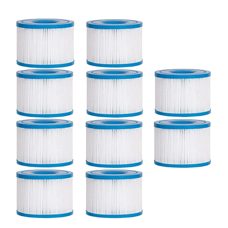 10Pcs S1 Filters For Intex Spa Hot Tub,For Saluspa Filter,Spa Filter,For Intex Pool Filter,For Saluspa Hot Tub Filters