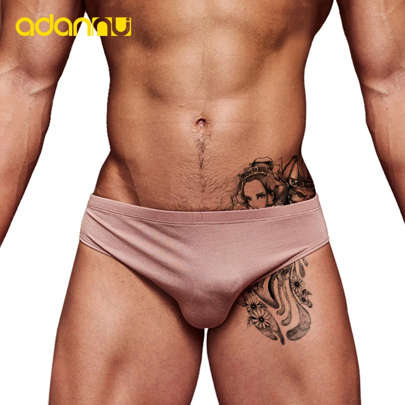 

U Convex Modal Sexy Man Underwear Briefs Jockstraps Soft Comfortable Men's Briefs Bikini Gay Underwear Innerwear Cuecas AD315