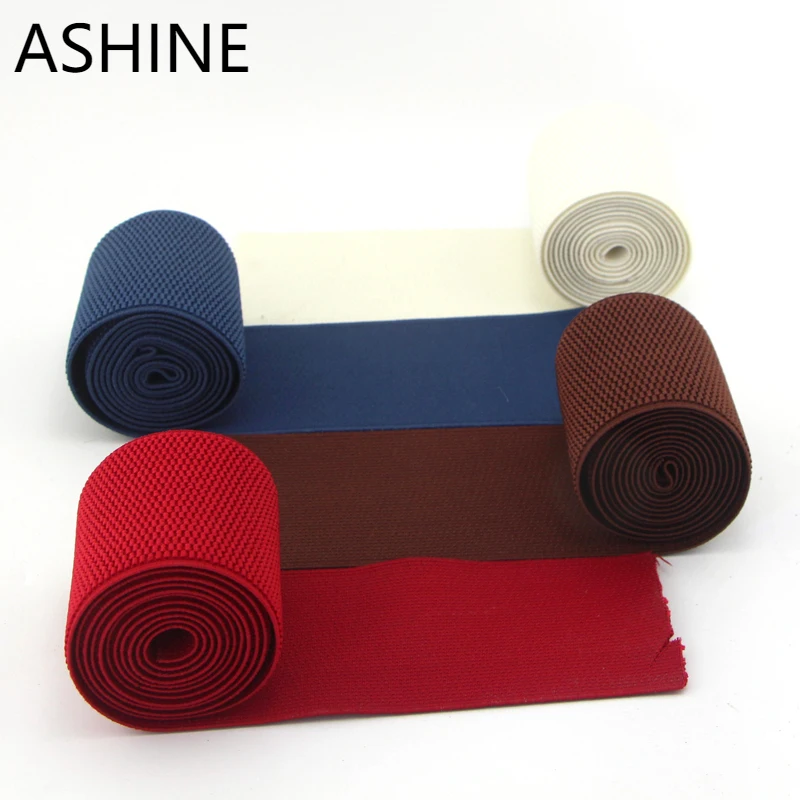 

7.5cm width Elastic strap High Tenacity heavy duty elastic band Belt trim sewing/ribbon/embellishment/dress