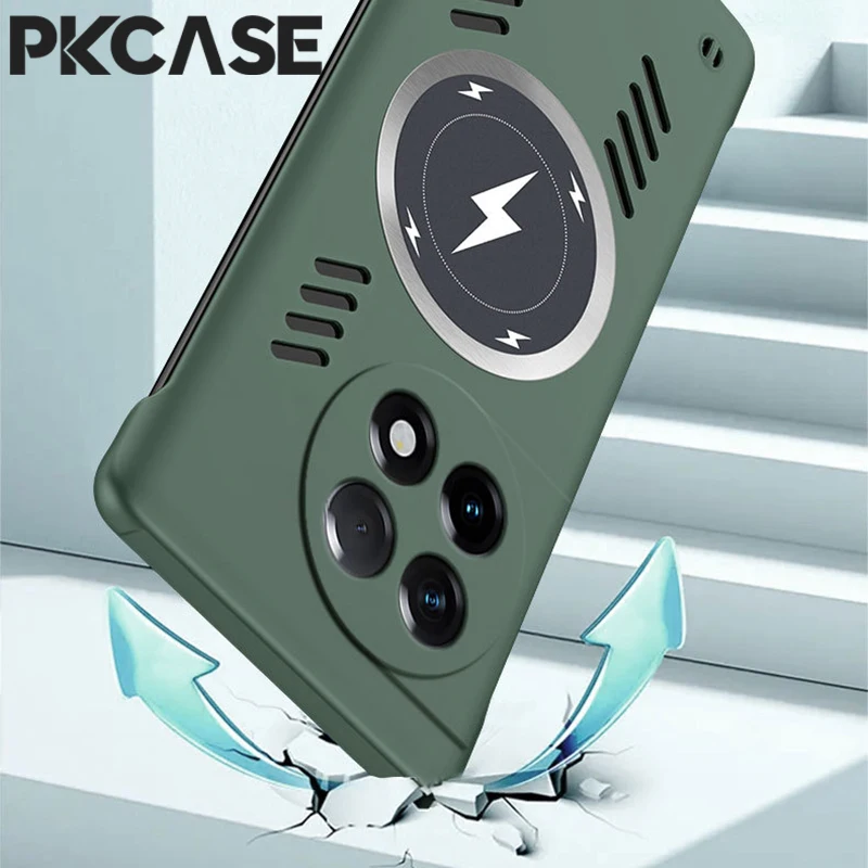 Фото Чехол для телефона PKCASE с магнитным рассеиванием тепла для One Plus 13T 13R 13 12R 12 11R 11 10T 10R 10 Ace 5 Ultra 3 2 Pro Nord CE4 Cover №4