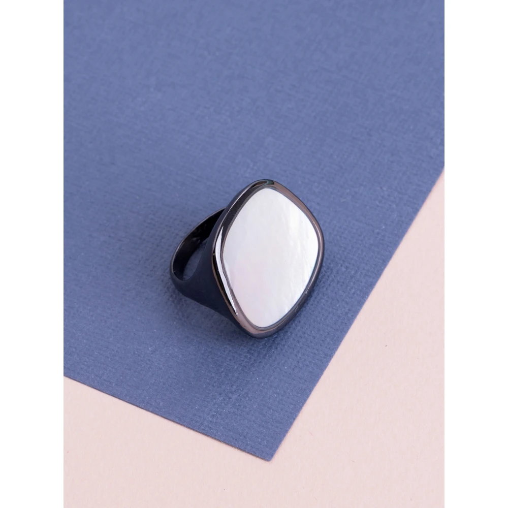 Кольцо женское украшение перламутр бижутерия |