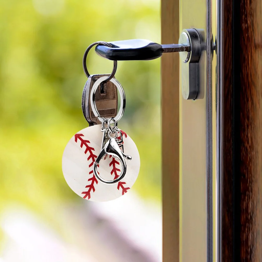 

Keychain Pendant Backpack Rings Baseball Keychains Sports Keyring Mini Kids Soccer Gifts