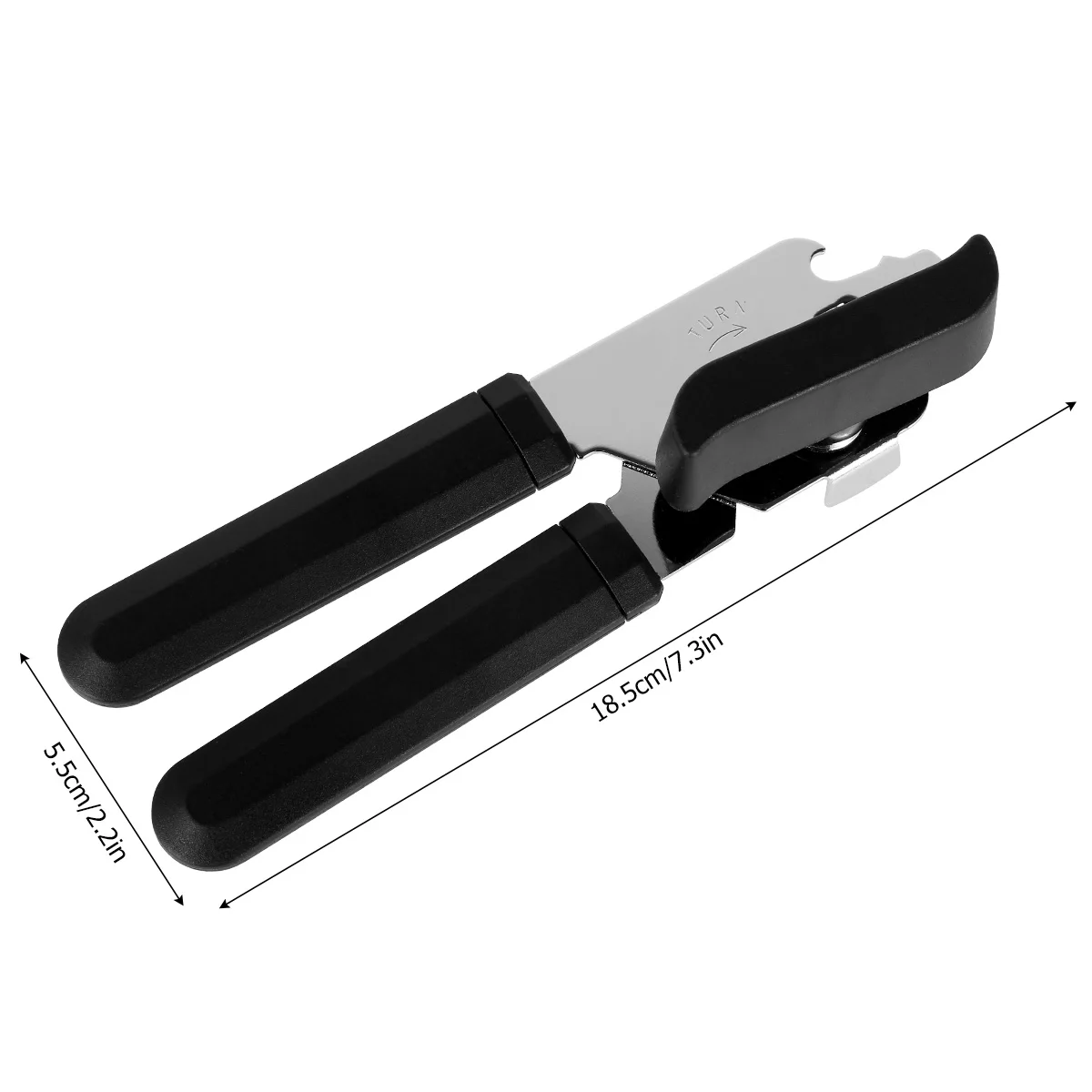 

Ручной консервный нож, многофункциональный консервный нож 3-в-1 с эргономичной ручкой, профессиональный консервный нож, открывалка для пивн...