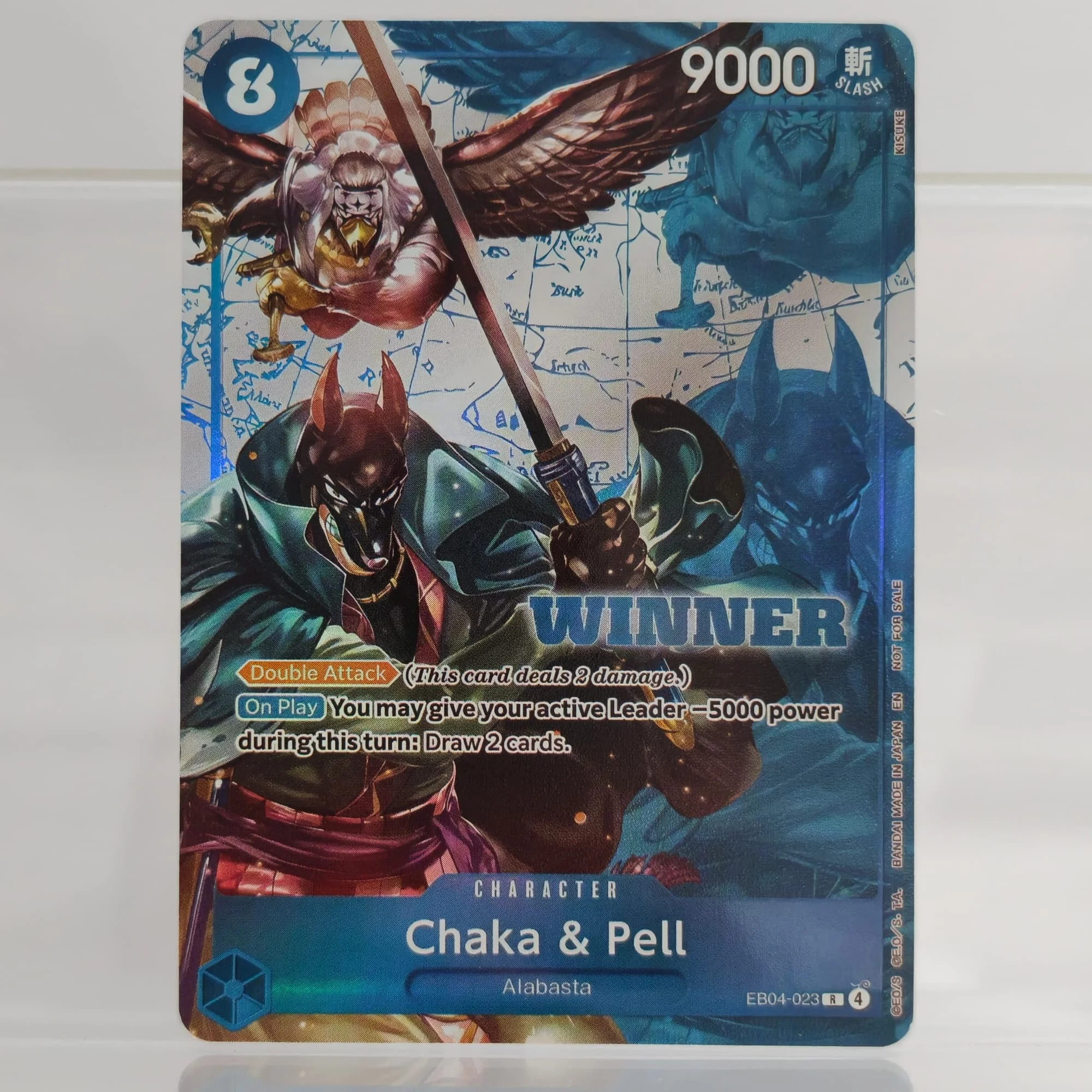 Фото DIY Proxy One Piece English Store Tournament Winner 2026 Vol 3 Chaka Pell Kikunojo Valentine Mikita Gorgon Sisters Game Card Toy №2