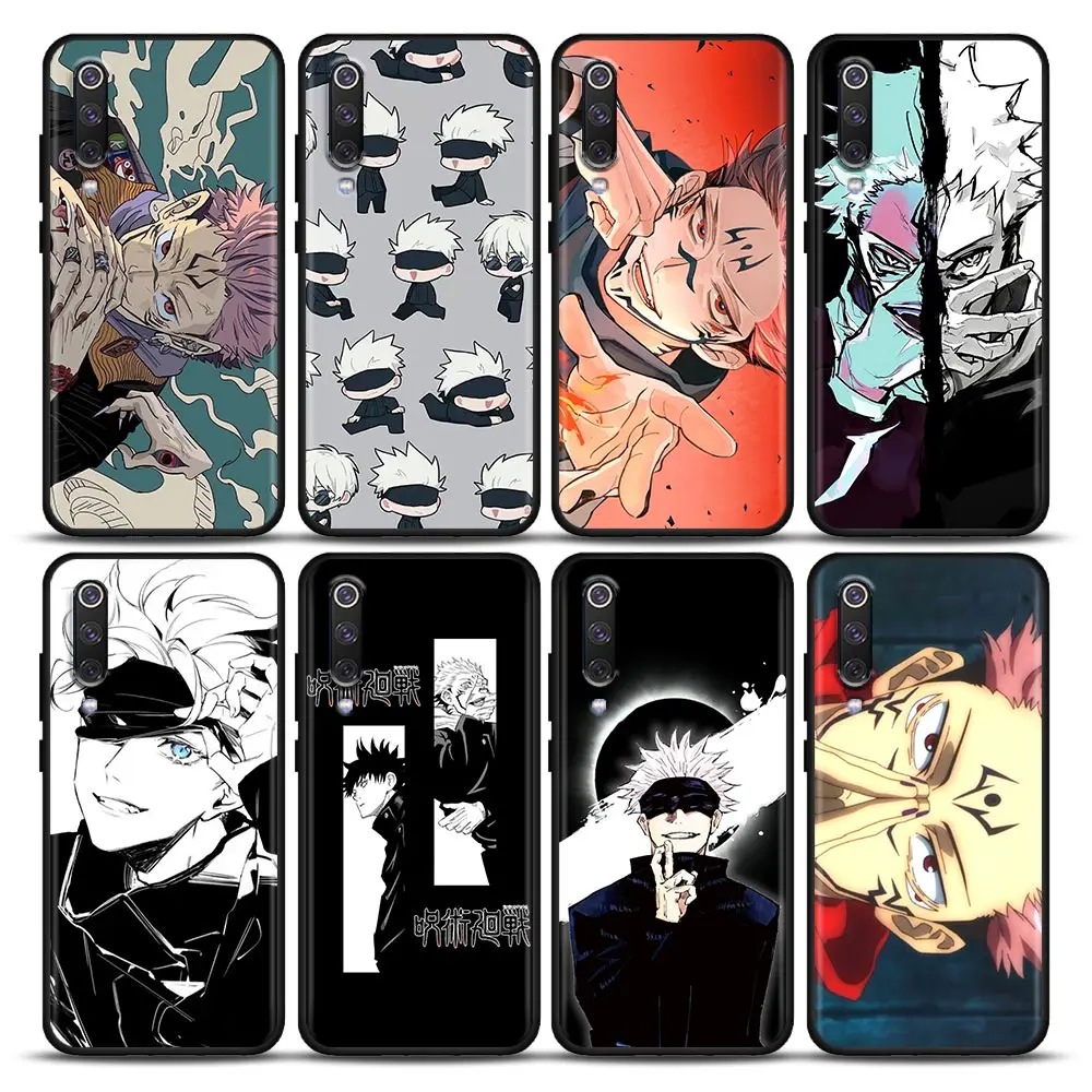 

Phone Case for Xiaomi 8 9 SE A2 Note 10 POCO X3 M3 F3 M4 NFC GT Pro Lite 5G Case Funda Coque Capa Cover Jujutsu Kaisen Merch