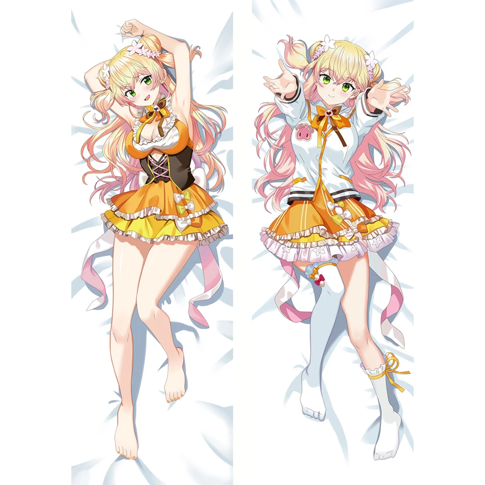 

Vtuber Hololive Anime Cute Girl Theme Pillowcase Hugging Body Long Peachskin 2Way Pillow Case 2 Side Print Dakimakura Otaku Gift