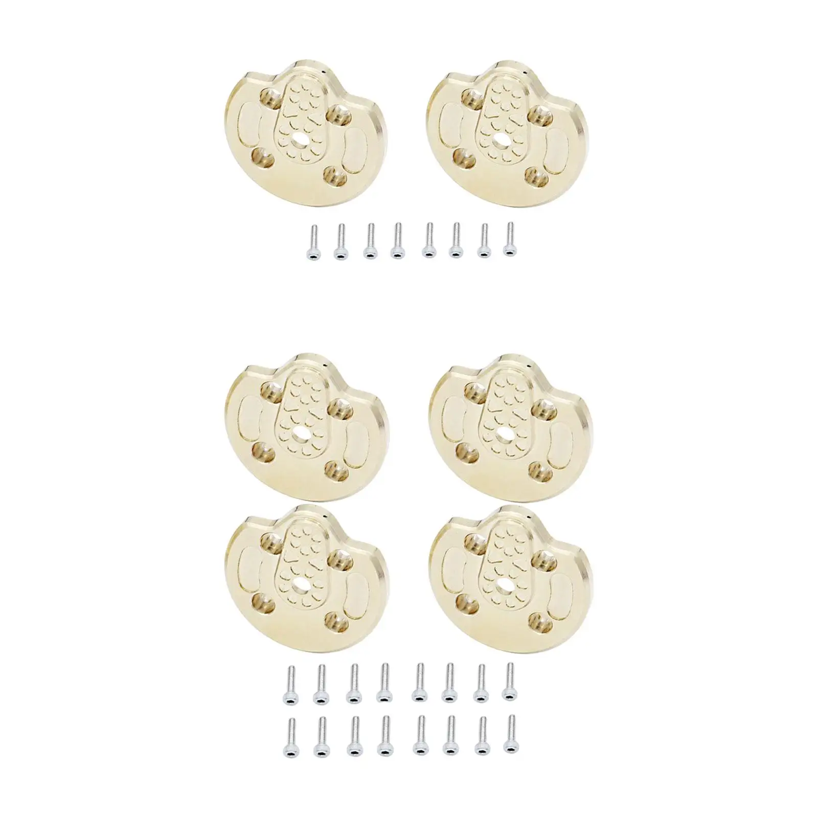 

Brass Weights Front Rear Axle Cover for 1:8 RC Car Model DIY