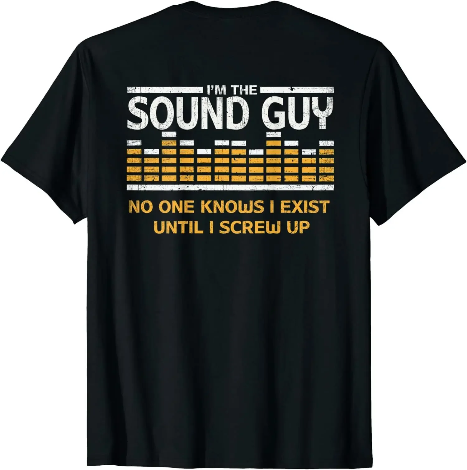 

Забавная хлопковая Футболка Im The Sound Guy с круглым вырезом, мужские повседневные футболки с коротким рукавом, топы, уличная одежда в стиле Харадзюку