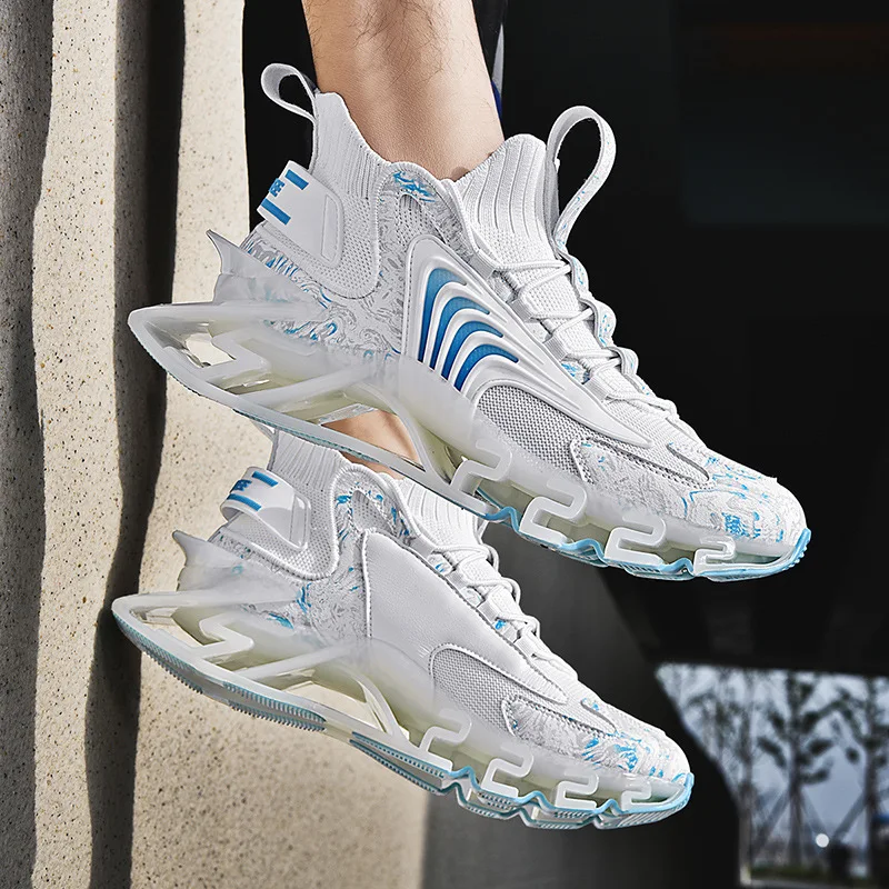 New Blade Shoes Men Sneakers Men Casual Shoes Tenis Luxury Shoes Trainer Race Breathable Men Shoes Fashion Loafers Running Shoes