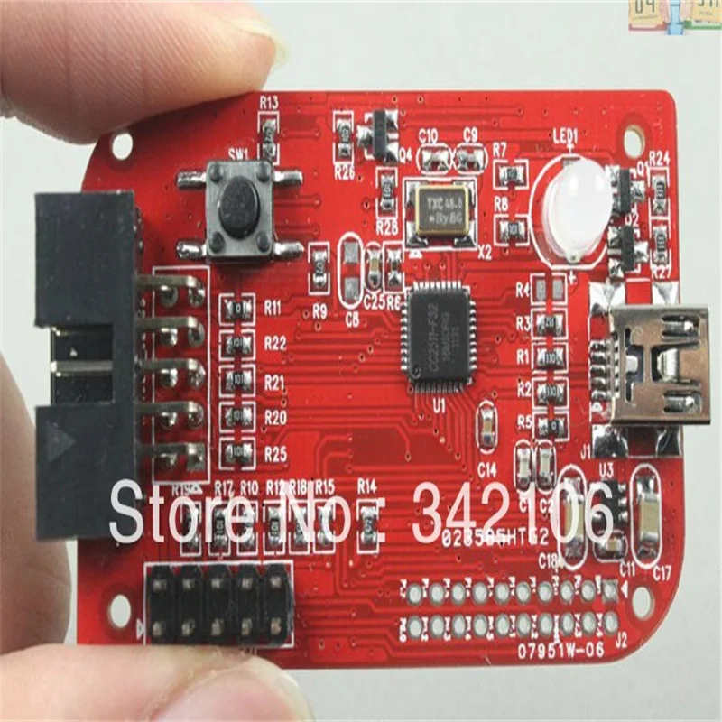 

Free Shipping! CC Debugger Emulator ble Bluetooth protocol analysis CC2530 2541 2540