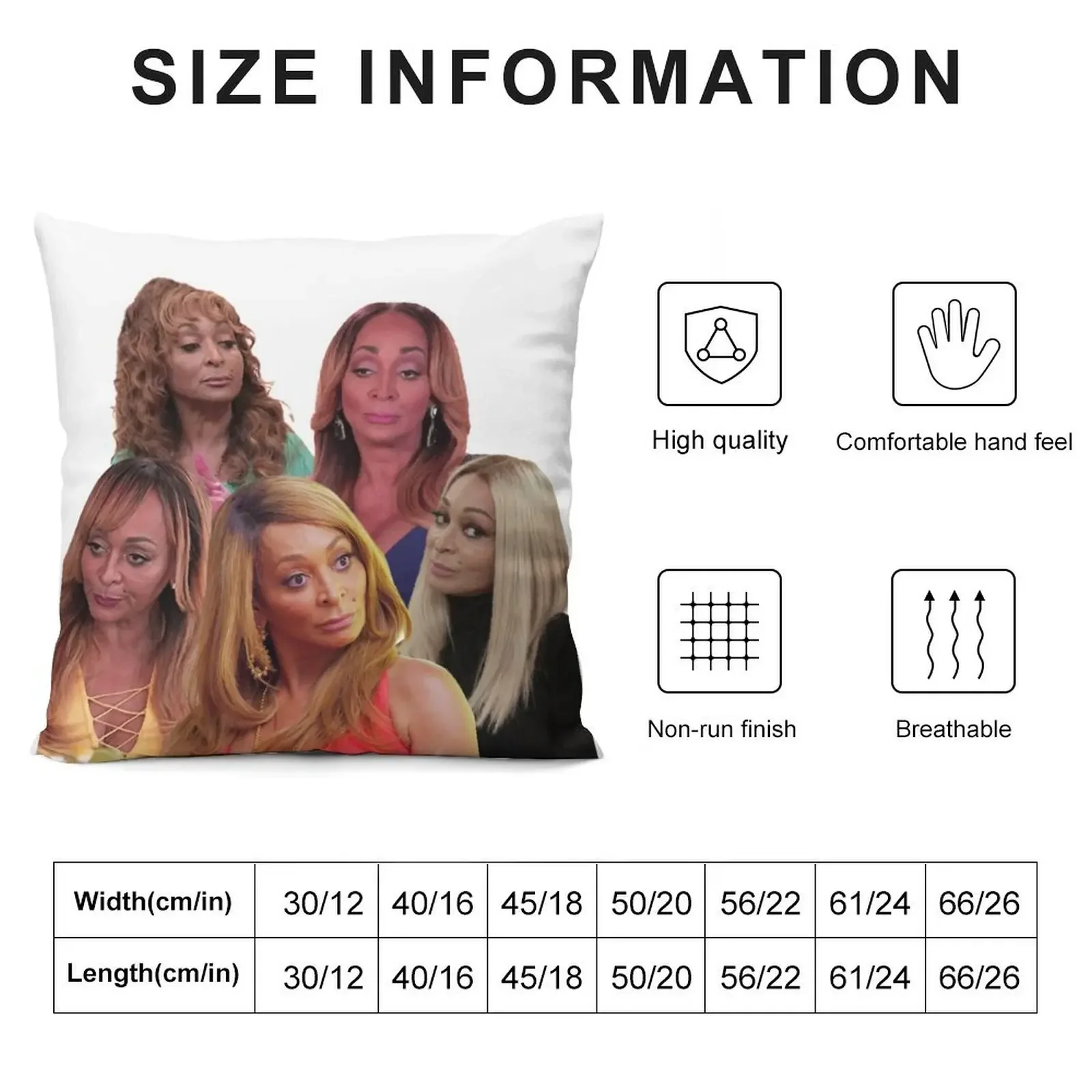 Карен Хuger Side Eye - настоящие домохозяйки Descak кружка/футболка/одеяло подушка