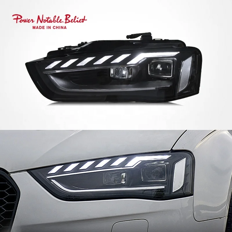 Koplampen для au di A4 S4 RS4 B8.5 Hoge Kwaliteit Led Gemodificeerde Koplamp Auto-onderdelen 2014 2015 2016
