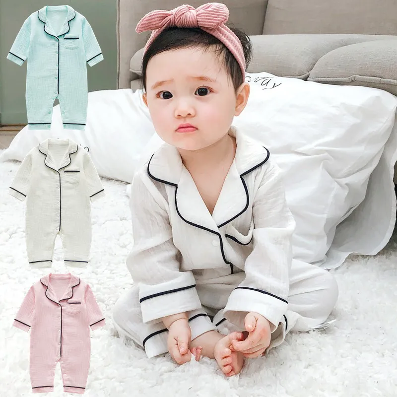 

Baby Pajamas New Babies Infants Clothing Long Sleeve Clothes Rompers Girl Boy For Newborns Kids New Born Costume Bodysuits