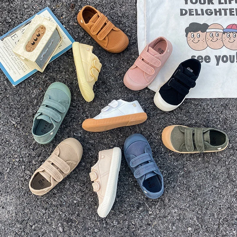 Girls Candy Color Casual Shoes Baby Kids Breathable Soft Bot