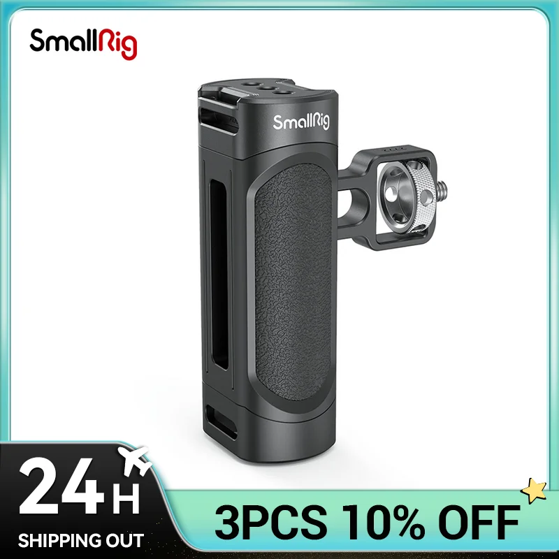 

Боковая ручка SmallRig для iPhone 14, клетка для смартфона, видео Rig, легкая, 1/4 нитей, универсальная, быстросъемная ручка, 2772