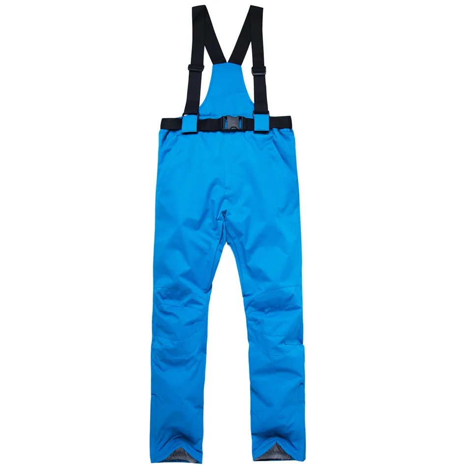 

New Men Women Windproof Waterproof Skiing Pants Winter Thick Thermal Snow Pant Outdoor Sports Snowboarding Strap Trousers Lovers