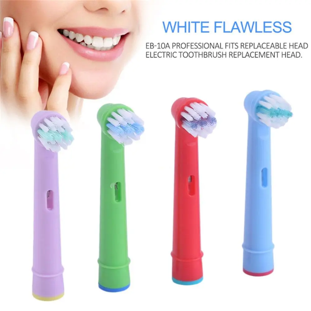 

Excel Health Head Fit EB-10A Pro-Health Stages Electric Brush Replacement Toothbrush Heads for Children Kids Oral Care