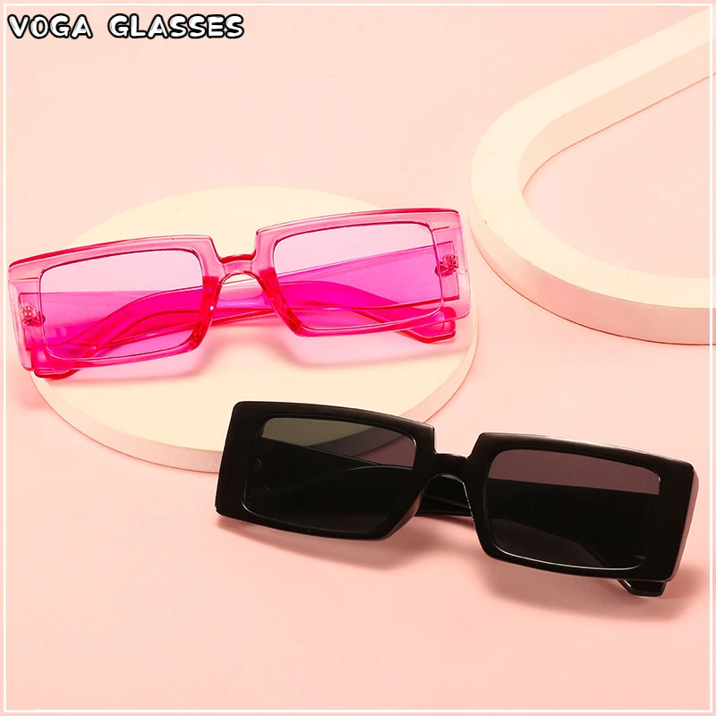 

Солнцезащитные очки в ретро-стиле женские, прямоугольной формы, небольшие, в винтажном стиле, в чёрной квадратной оправе