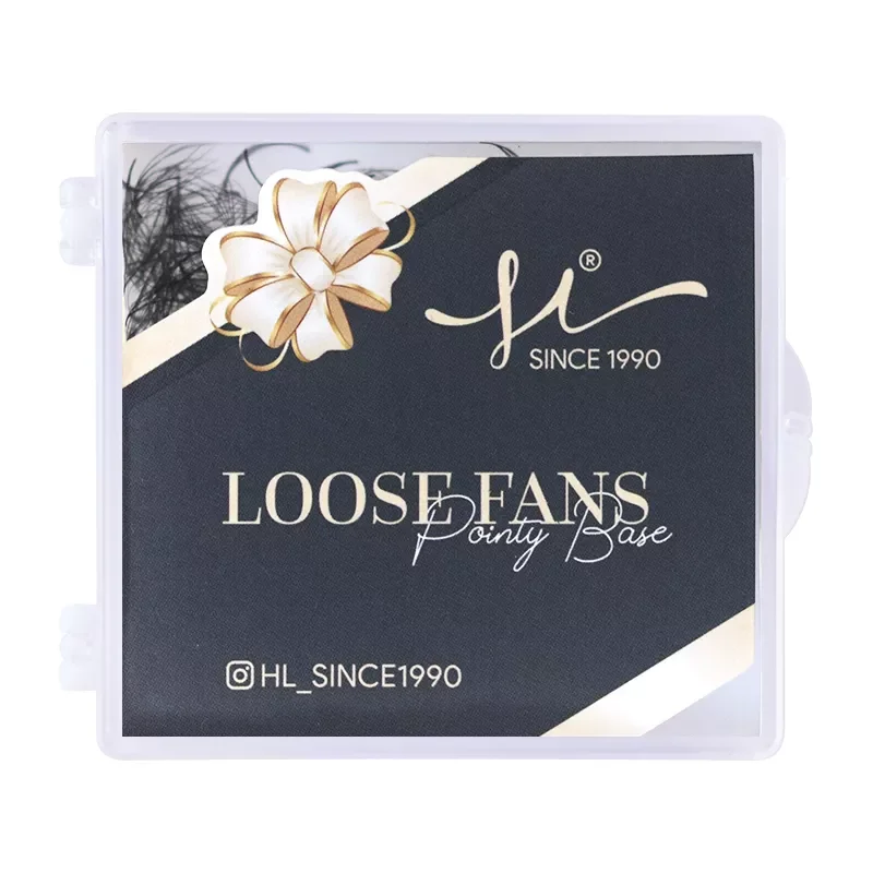 

NEW2022 Fans 3D-14D Mink Eyelashes Extension Jar Loose Fans Pointy Base Premade Russian Volume Lashes Premade Fans Long Stem