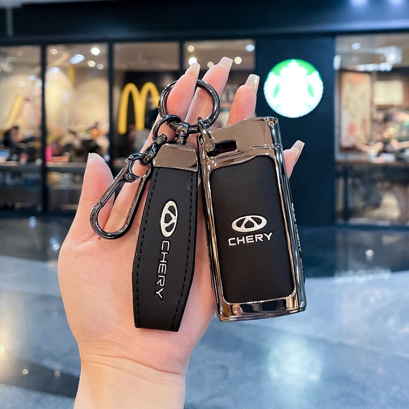 Фото Новый чехол для автомобильного ключа из ТПУ для Chery Tiggo 7 Pro, 8 Pro, Exeed Tiggo 2, 3x, Arrizo 5 Pro, Gx, EQ7, Tiggo 4, 5x, аксессуары для автомобильного брелока. №1