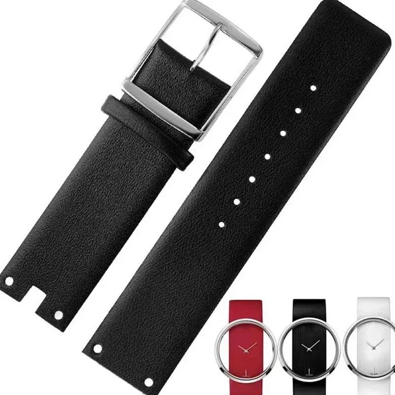 Ремешок для часов CK K94231 K9423101 из натуральной кожи прочный мягкий ремешок Calvin Klein