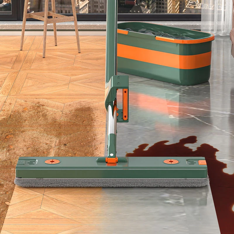 Волшебные швабры для уборки пола плоская швабра ведро дом легкая чистка сухая и