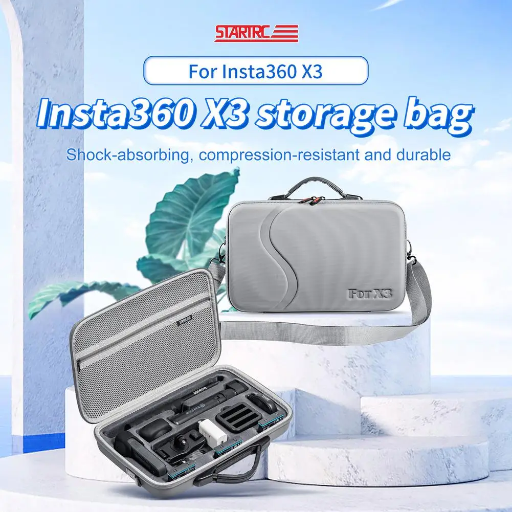

Storage Bag Travel Carrying Case Large-capacity Handbag Compatible For Insta360 X3 Action Camera Accessories
