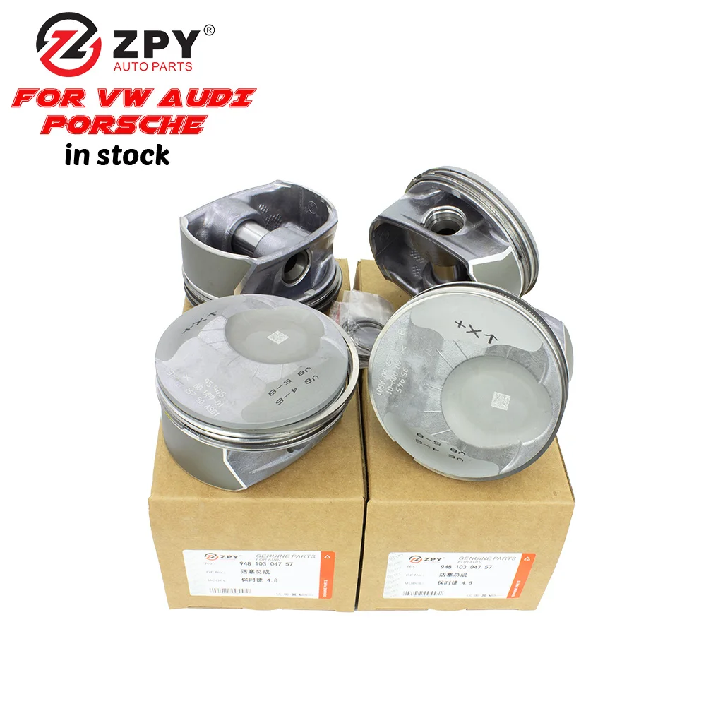 For Porsche 3.6 4.8 Racing Car Forged Piston Aluminum Alloy Engine Piston With Ring Piston Std 100% Professional Test