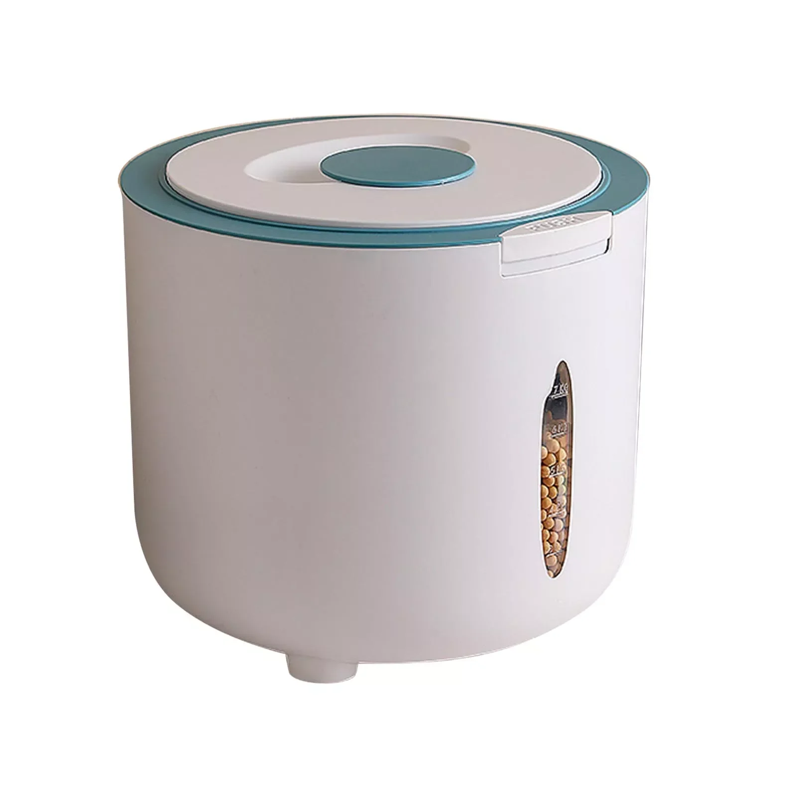 

Large Sealed Grain Container Food Dispenser For Kitchen Moisture-Proof Dry Food Storage Containers For Flour Sugar Rice & Baking