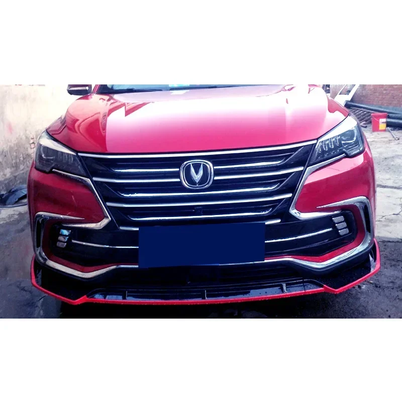 Новинка! Сплиттер для CHANGAN CS85 COUPE передний бампер спойлер 2018 2019 2020 юбка комплект
