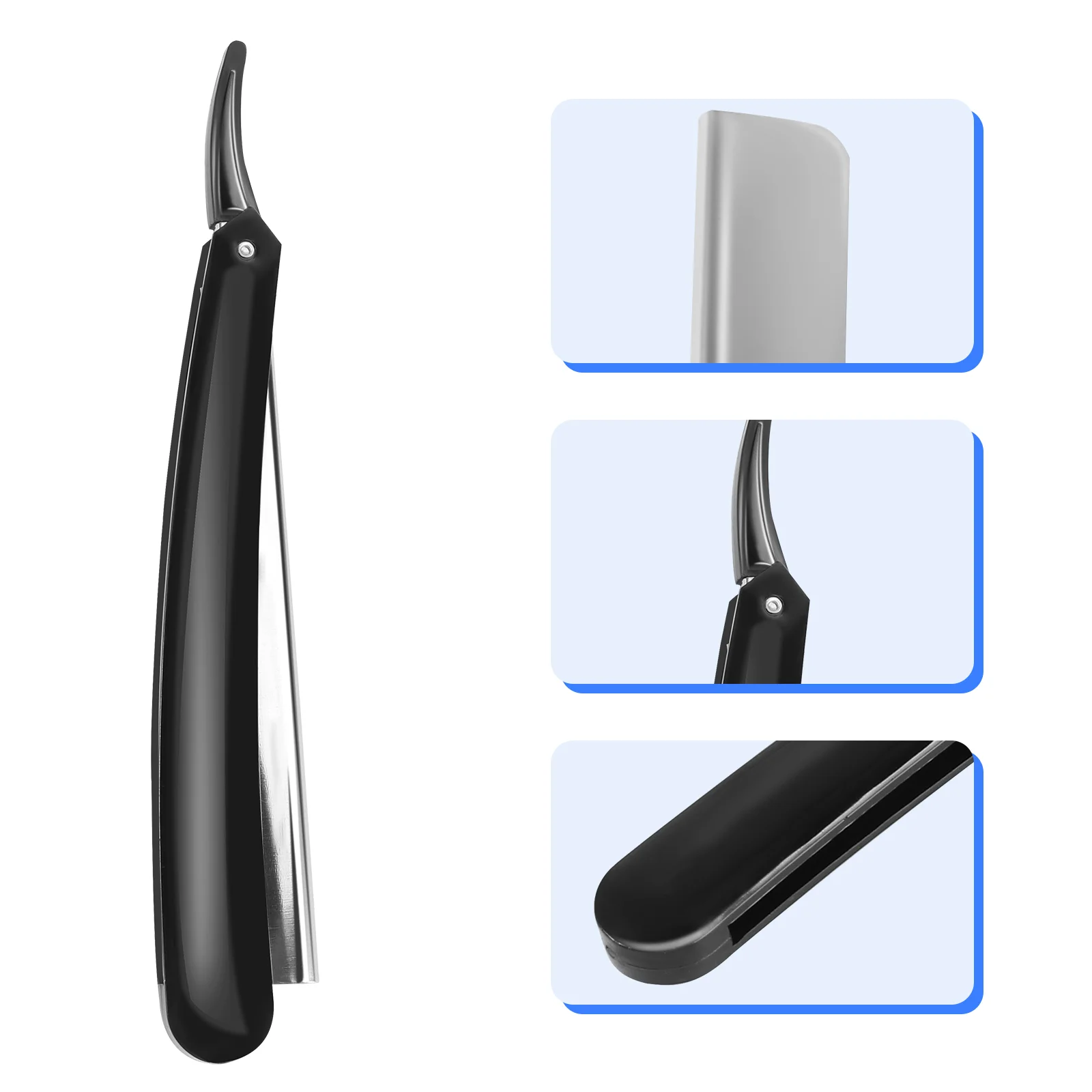 

Straight Barber Stainless Steel Manual Straight Traditional Razors Hair Shaver for Men