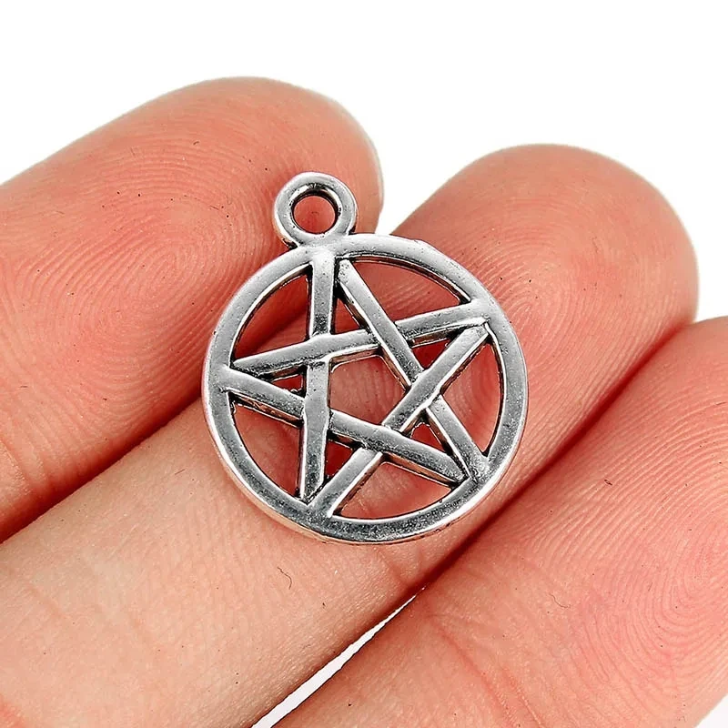 10 шт. подвески для браслета серебро