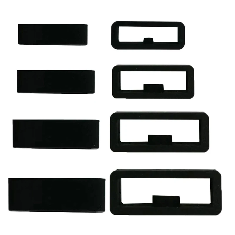 

20mm 22mm 26mm Smart Watch Silicone Rubber Fastener Rings Security Loop Replacement For Garmin Fenix 5 Plus 6 Pro Forerunner 235