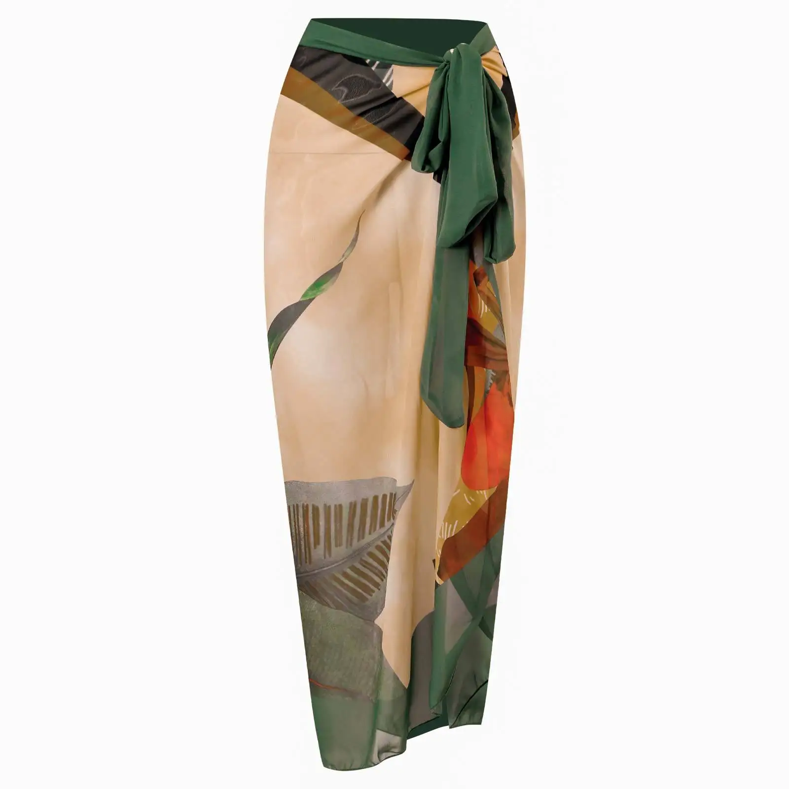 TYAKKVE 2023 Swimsuit One Piece Sexy Swimwear Woman Skirt Monokini Cover Up Deep V Backless Print Swim Suit Beach Bathing Suits