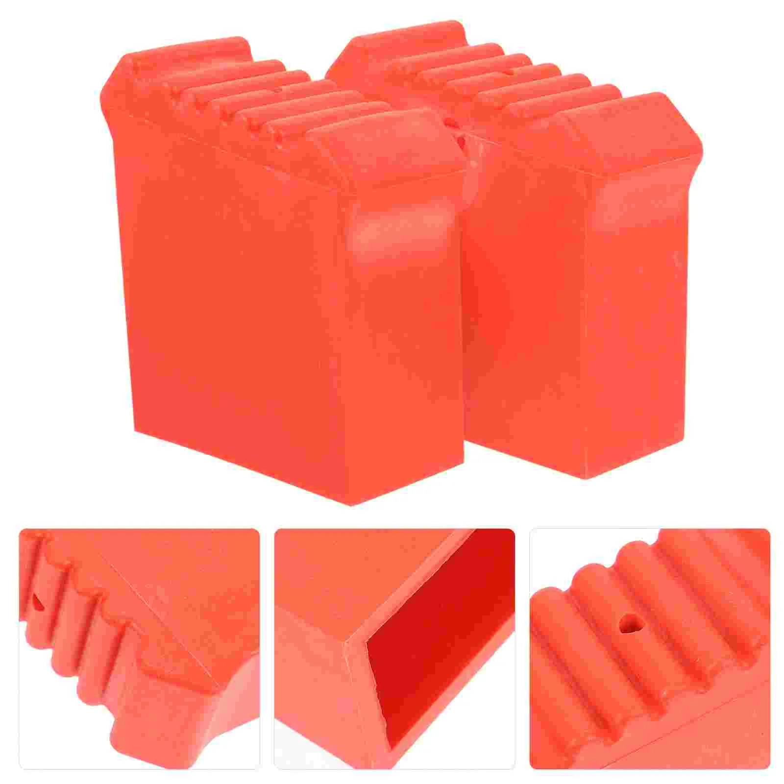 

2 Pcs Ladder Foot Cover Home Accessories Feet Covers Pad Leg Protective for Step Rubber Mat Caps