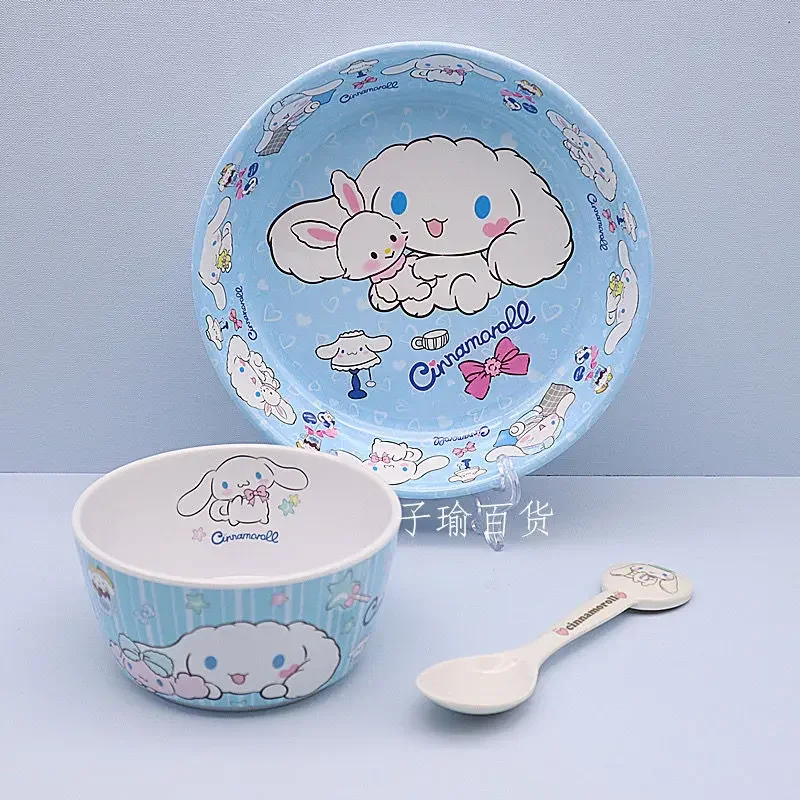 Набор из палочек Sanrio Cinnamoroll милая Бытовая Посуда с защитой от ожогов детская